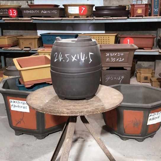 紫砂紫砂花盆包邮