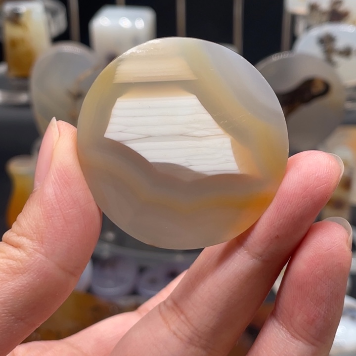 玛瑙/玉髓合金颈饰