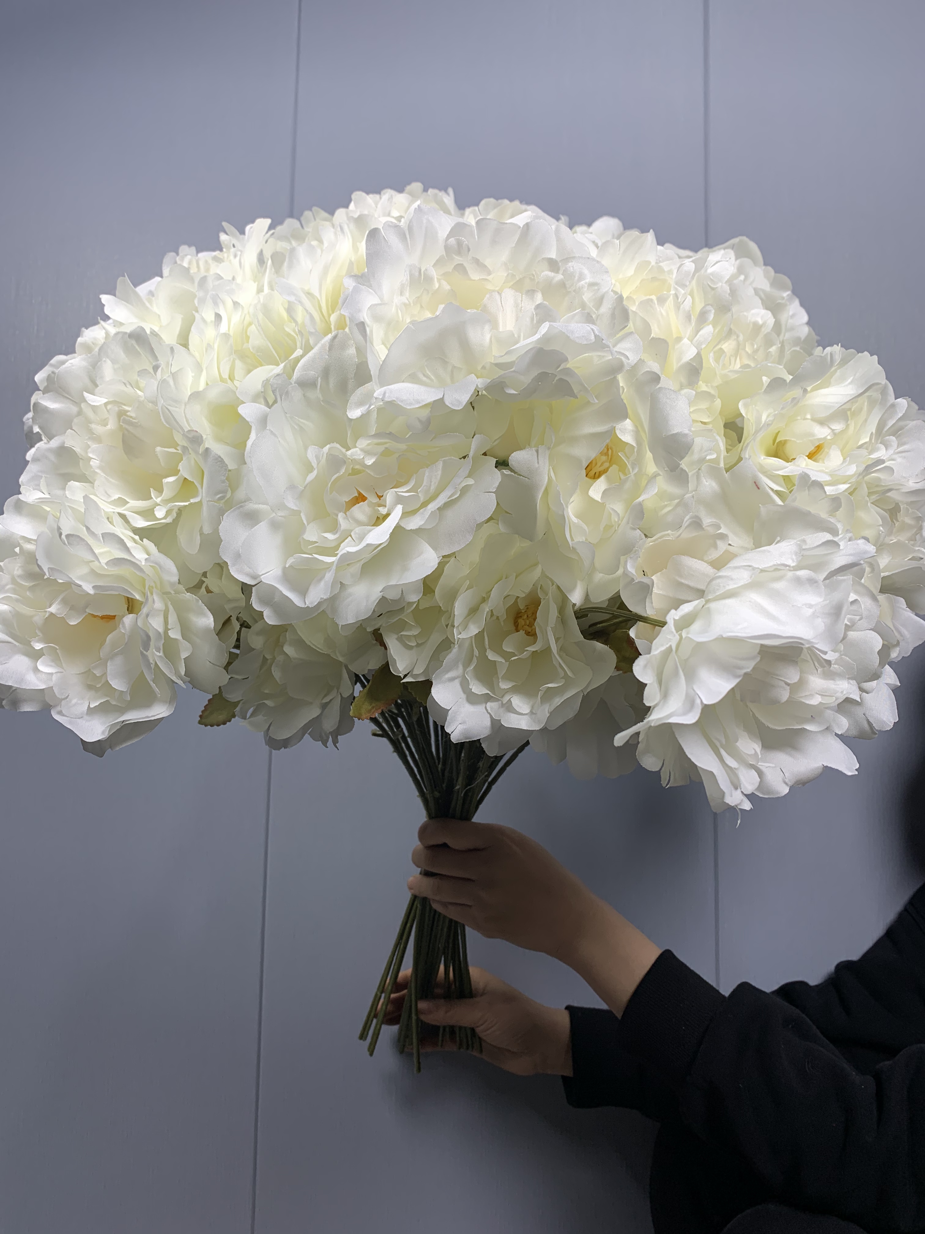 （全场包邮）婚庆  仿真花 批发  3头大牡丹