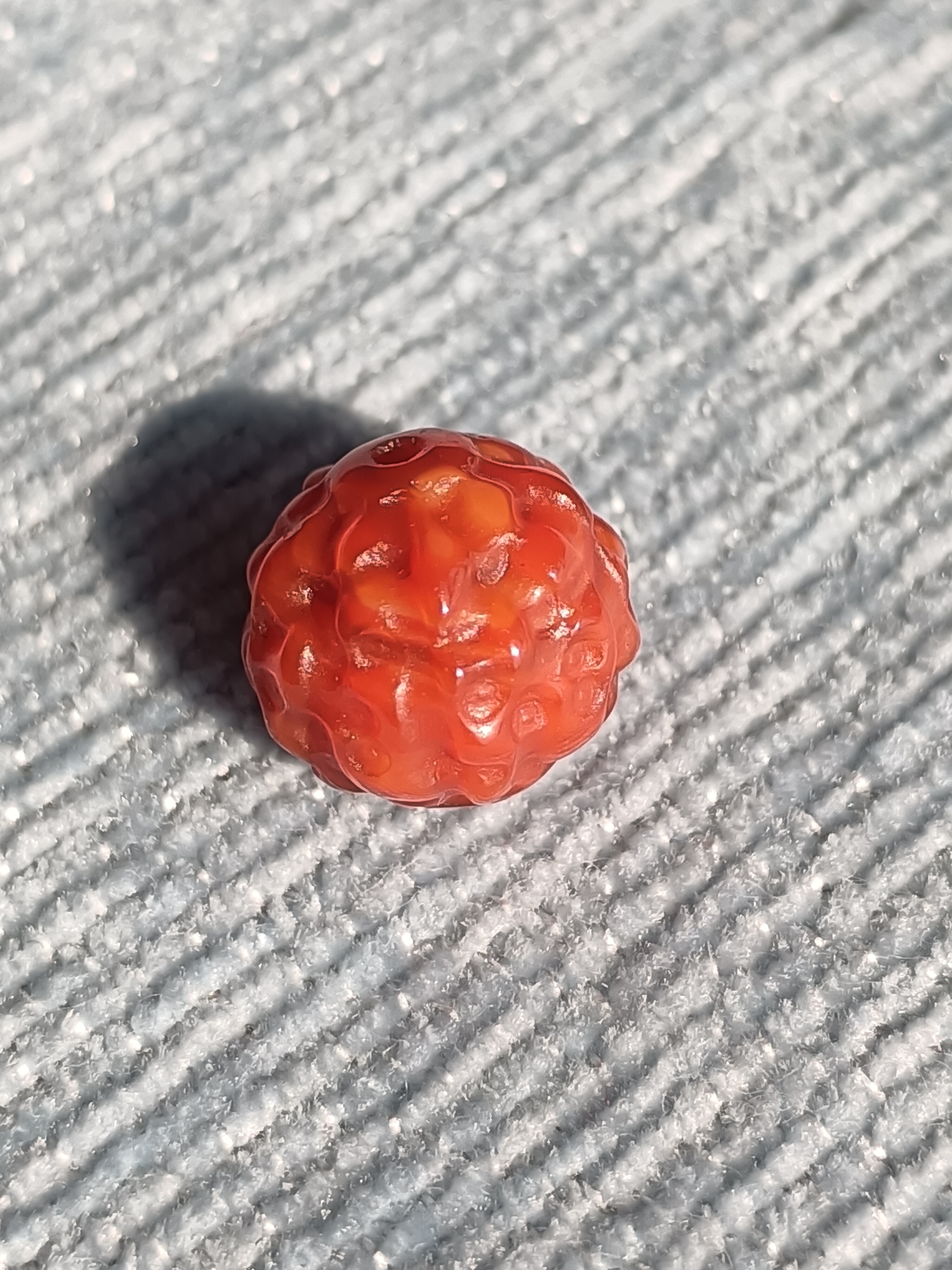 燕子古珠—玛瑙吊坠（一对）