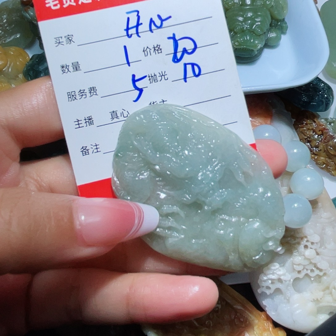定制翡翠未镶嵌开***音翡翠