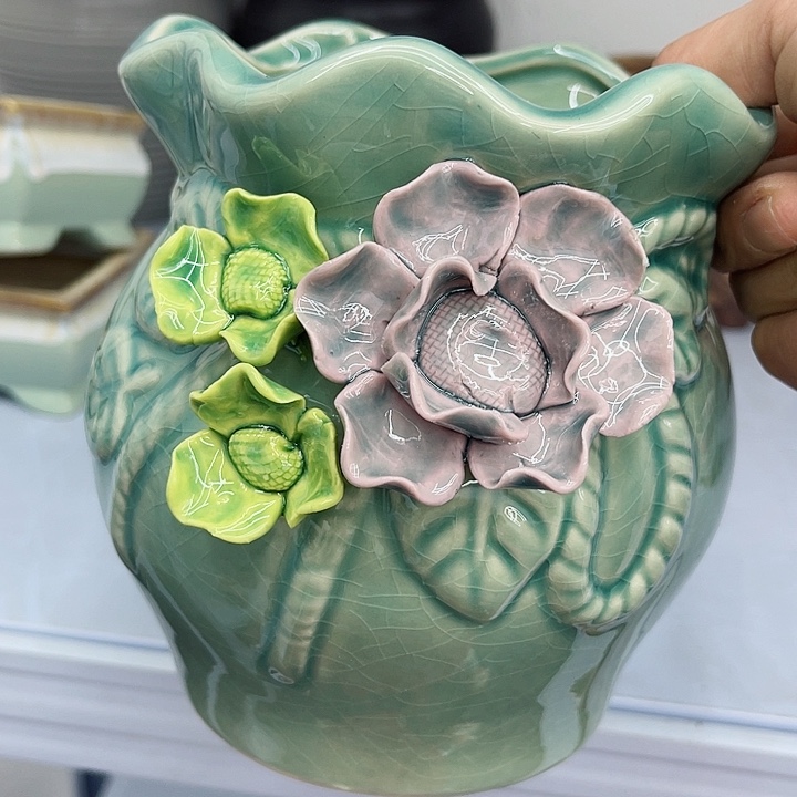 多肉绿植陶瓷花盆