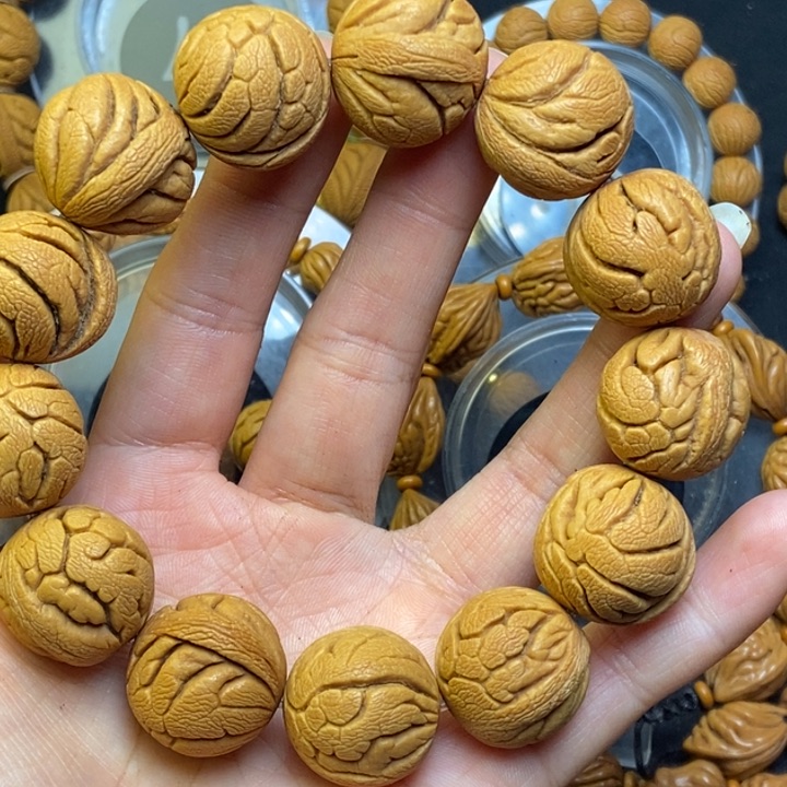 吊坠桃核秦岭龙纹桃核21尺寸