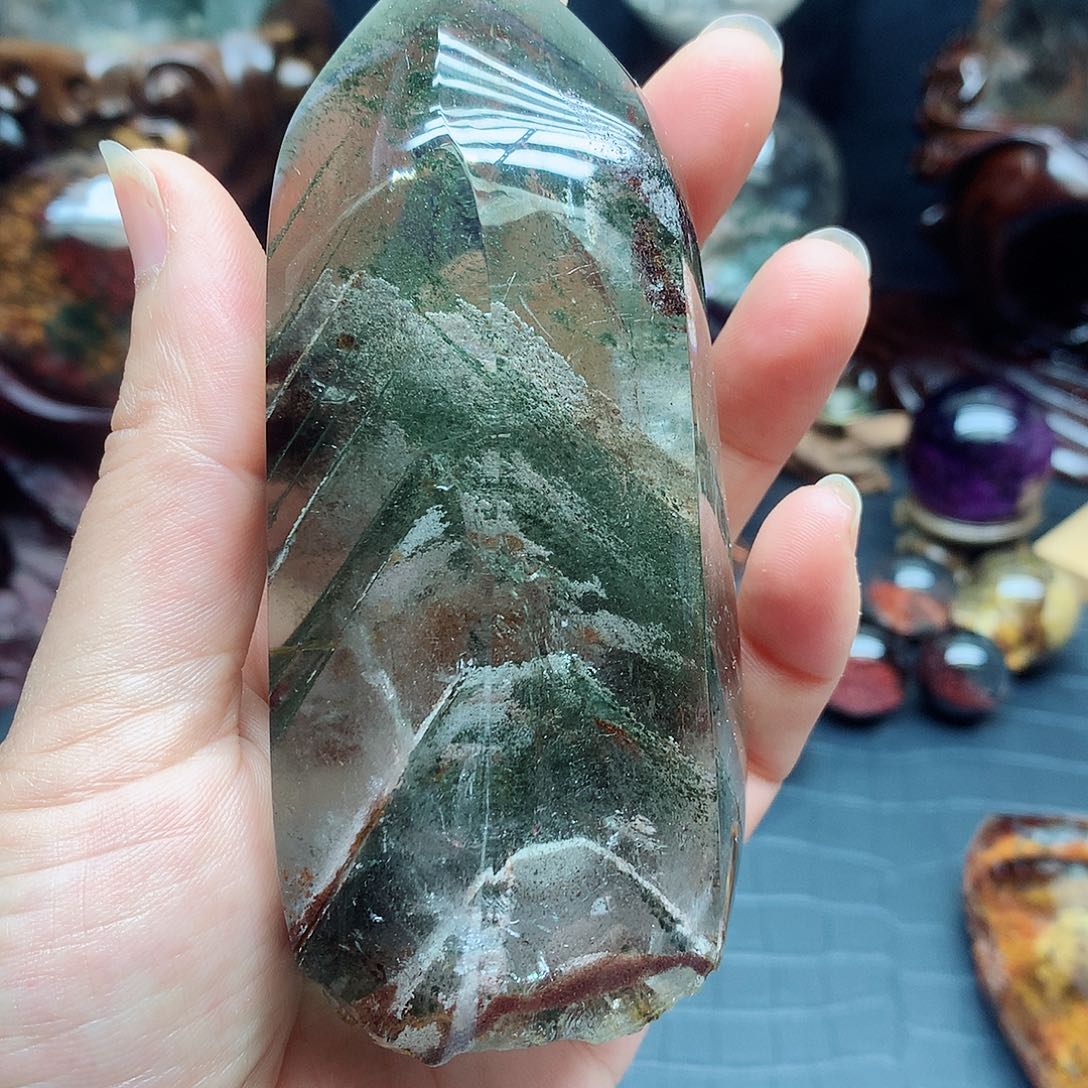 水晶珠宝半成品未镶嵌