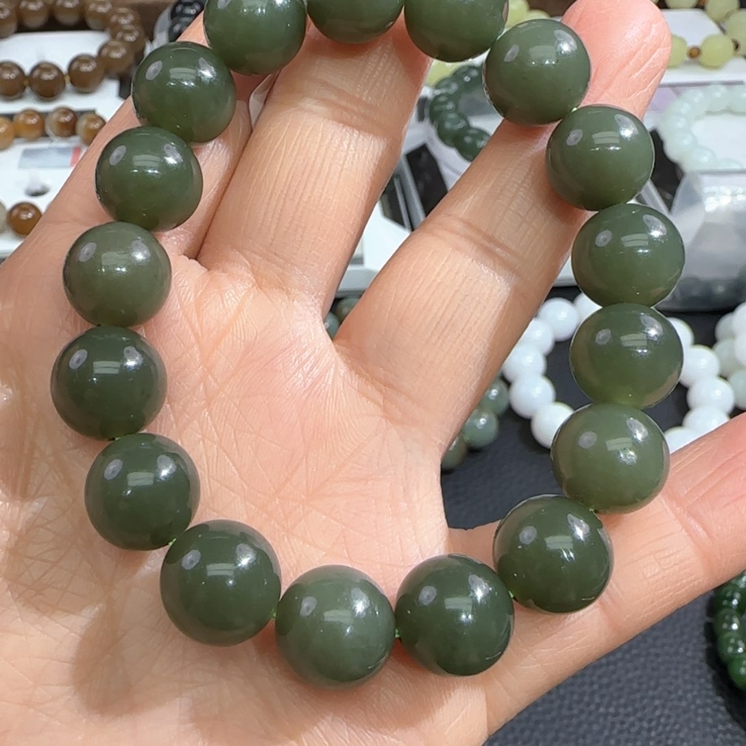 和田玉手链未镶嵌