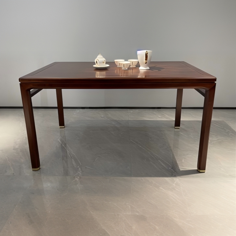 K601长餐桌#148*85*75cm实木餐桌【不包安装】库存尾货（三楼）5304