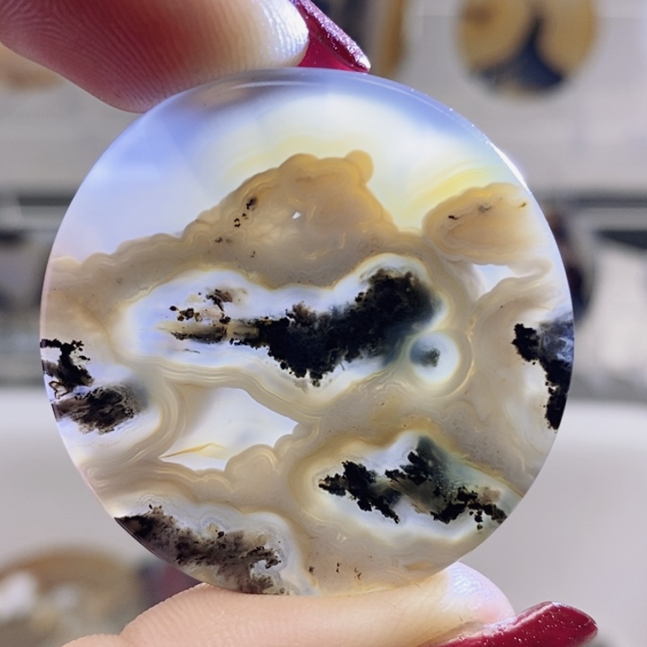 玛瑙/玉髓未镶嵌颈饰