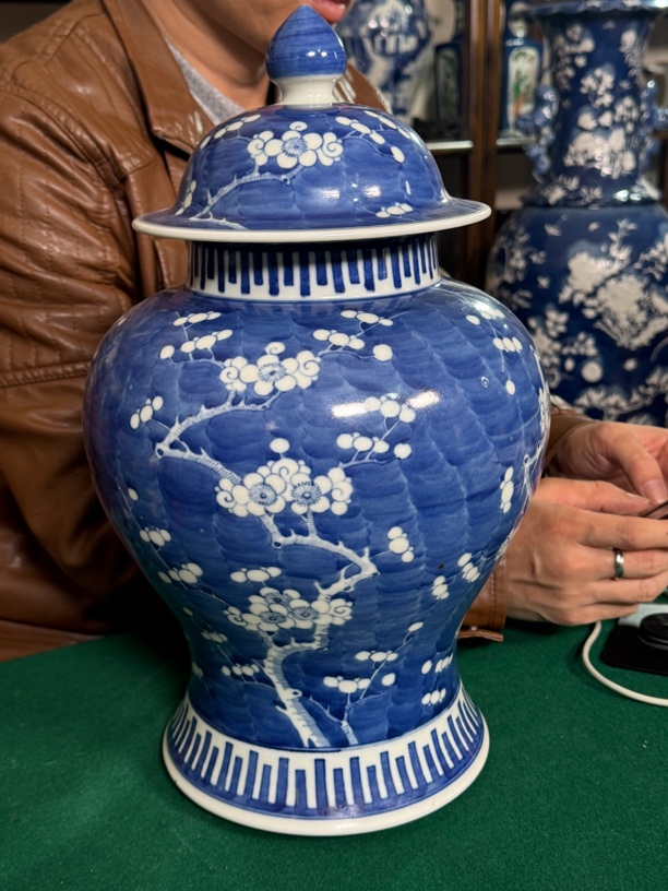 艺术收藏品 冰梅 将军罐