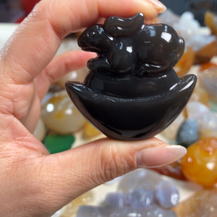 玛瑙/玉髓未镶嵌吊坠(不含链)