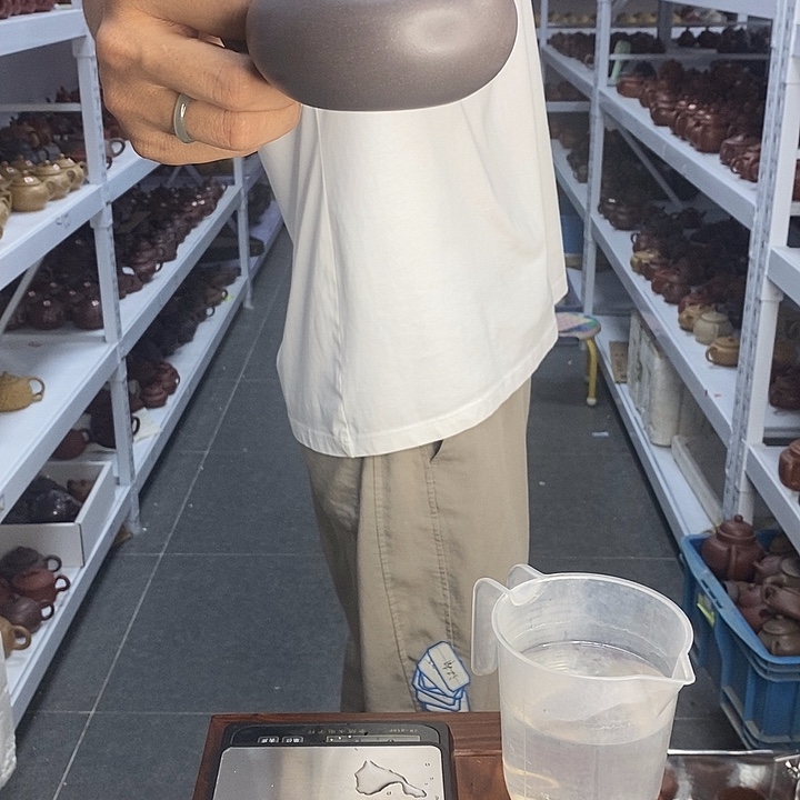 茶壶紫砂微瑕天青容天240