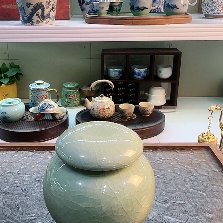 茶具套装旅行茶具茶叶罐玻璃水杯