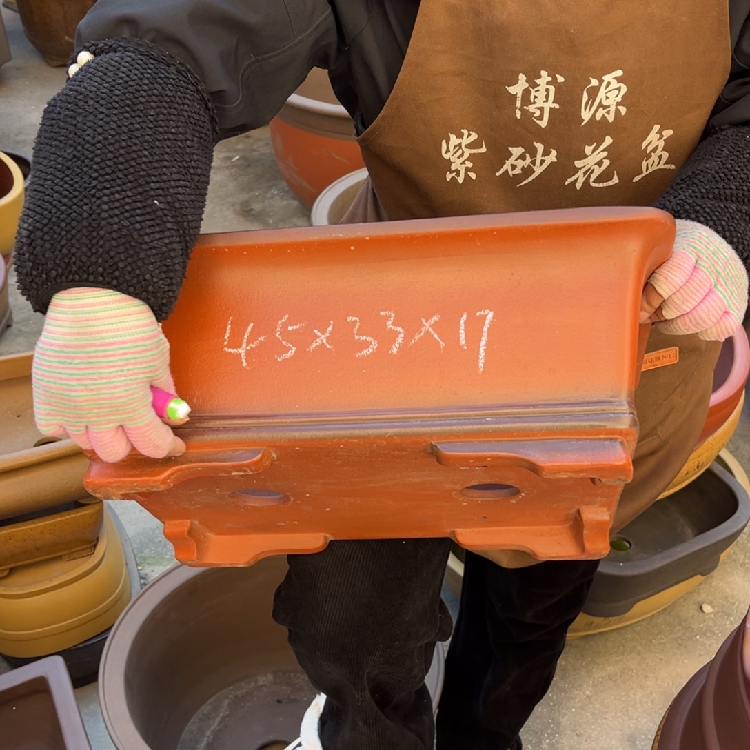 紫砂花盆盆景艺术