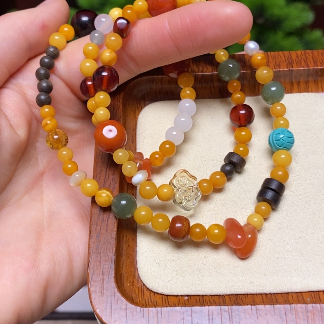 【闪购商品】手链蜜蜡未镶嵌手串