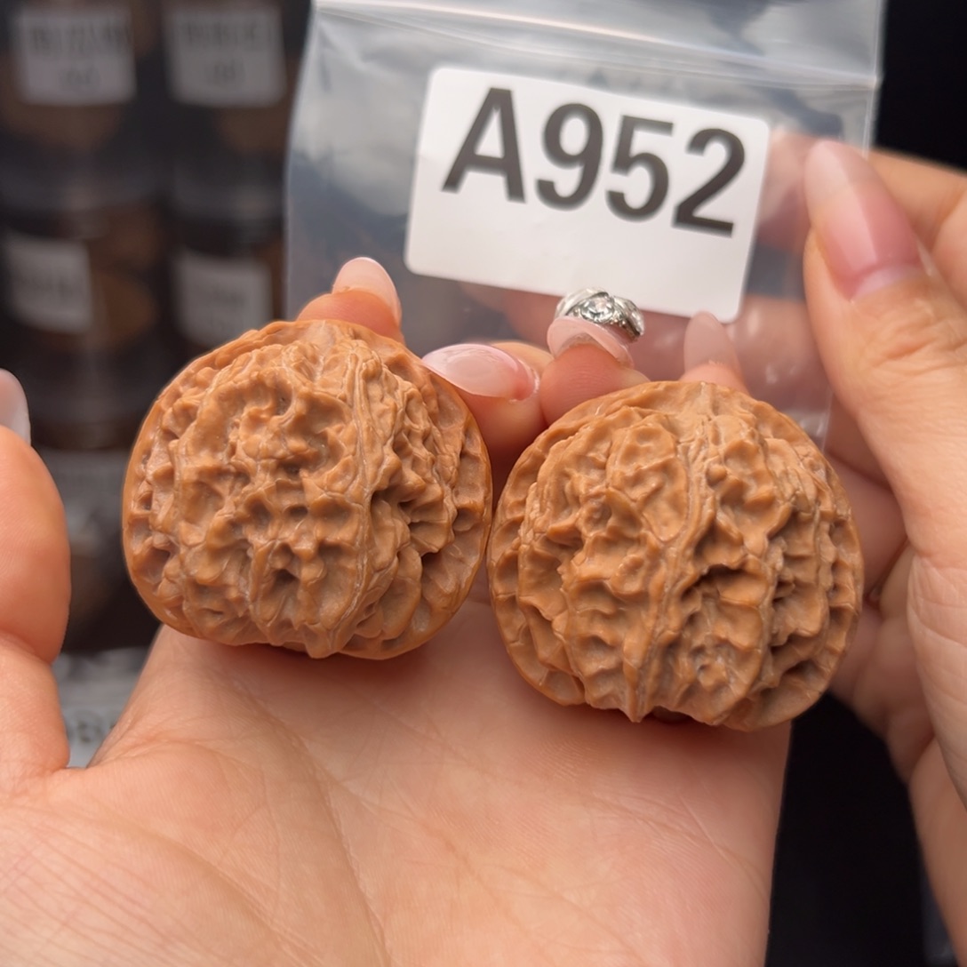 文玩核桃吊坠苹果圆43