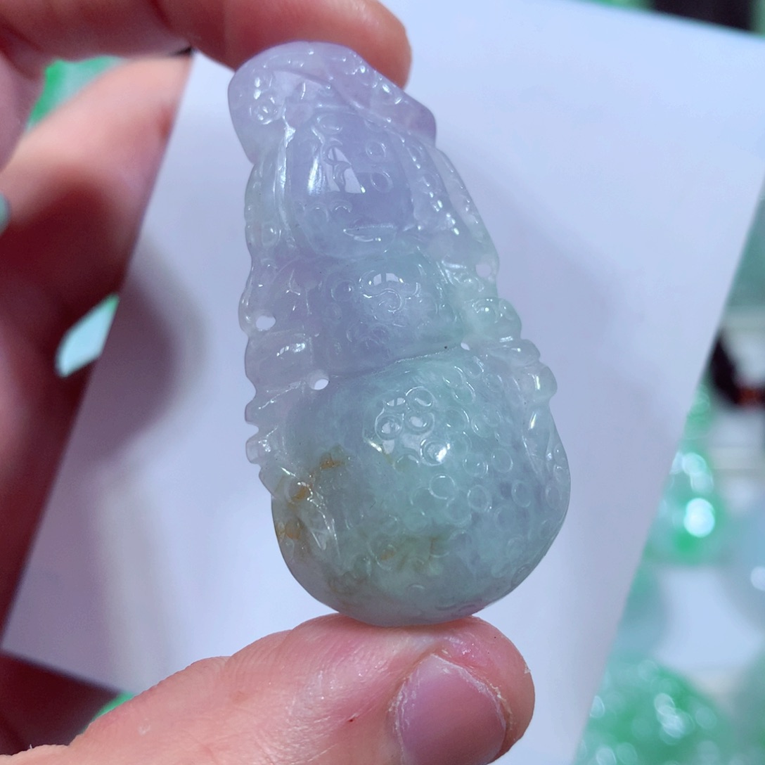 翡翠颈饰未镶嵌缅甸翡翠