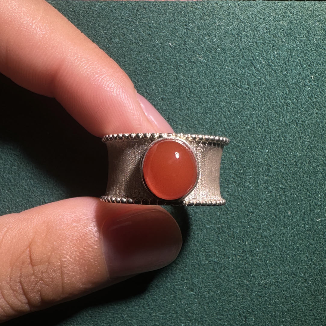 南红镶嵌款开口圈福利款月底清货