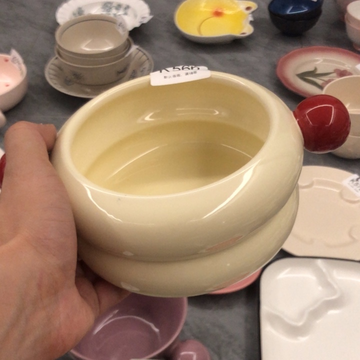 陶瓷微瑕盘碗碟介意勿拍