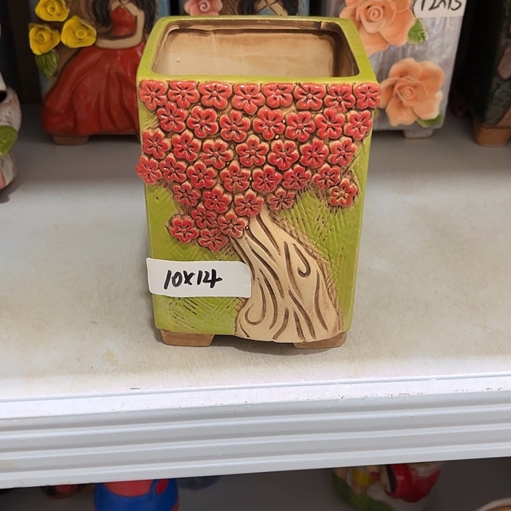 粗陶材质多肉花盆