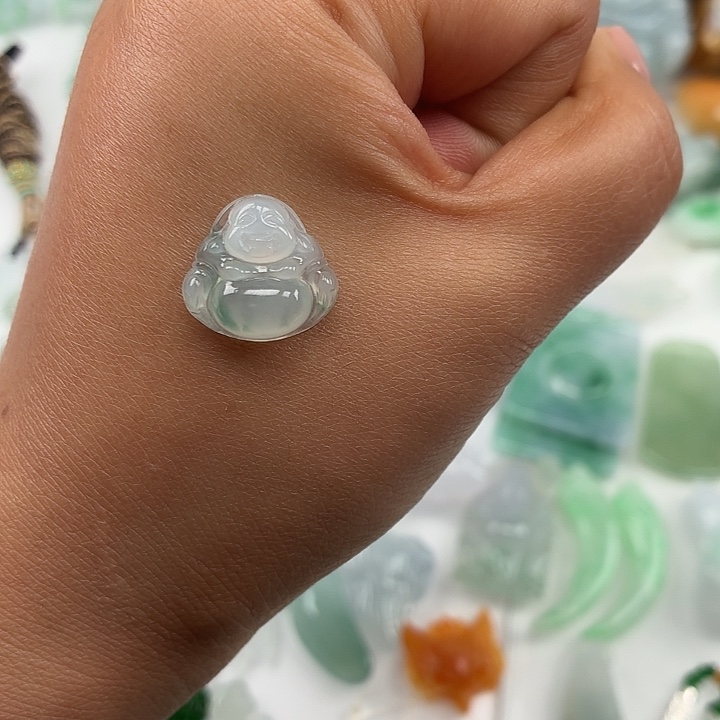 翡翠未镶嵌颈饰纯A