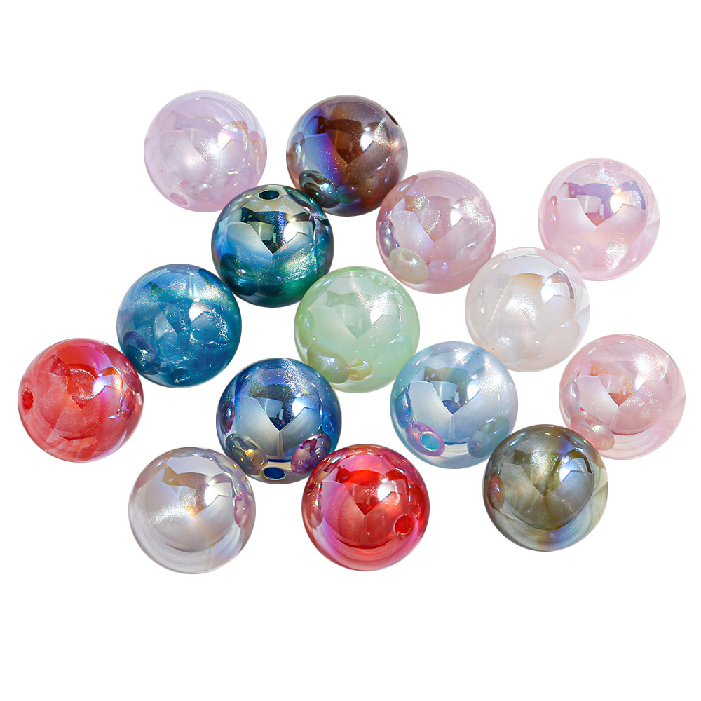 【海蒂加】流星马贝直孔圆珠多尺寸珠子diy饰品