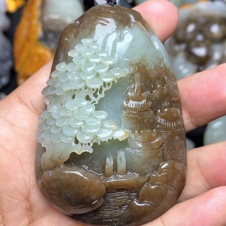 颈饰未镶嵌和田玉