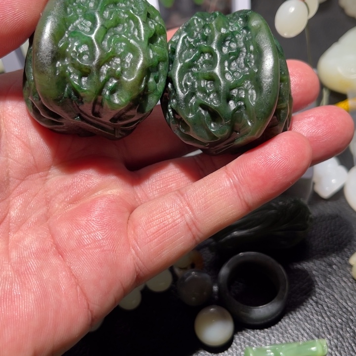 未镶嵌和田玉笔搁