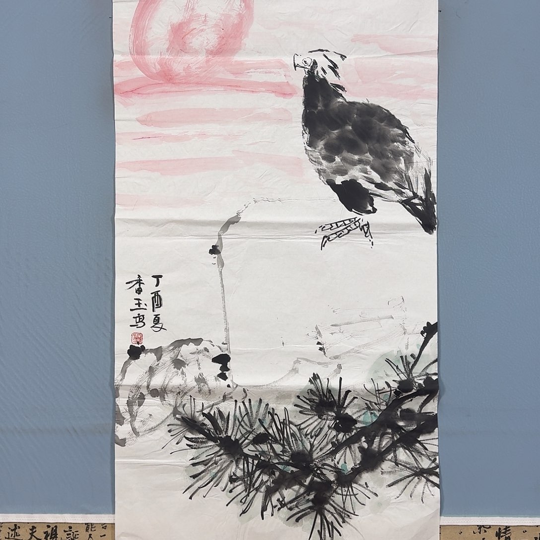 国画1305 牡丹花的味道