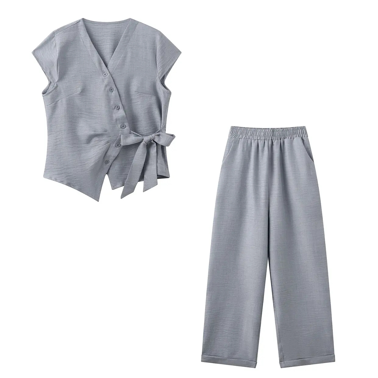 2025新款时尚显瘦气质休闲夏季减龄百搭洋气宽松小香风套装减龄