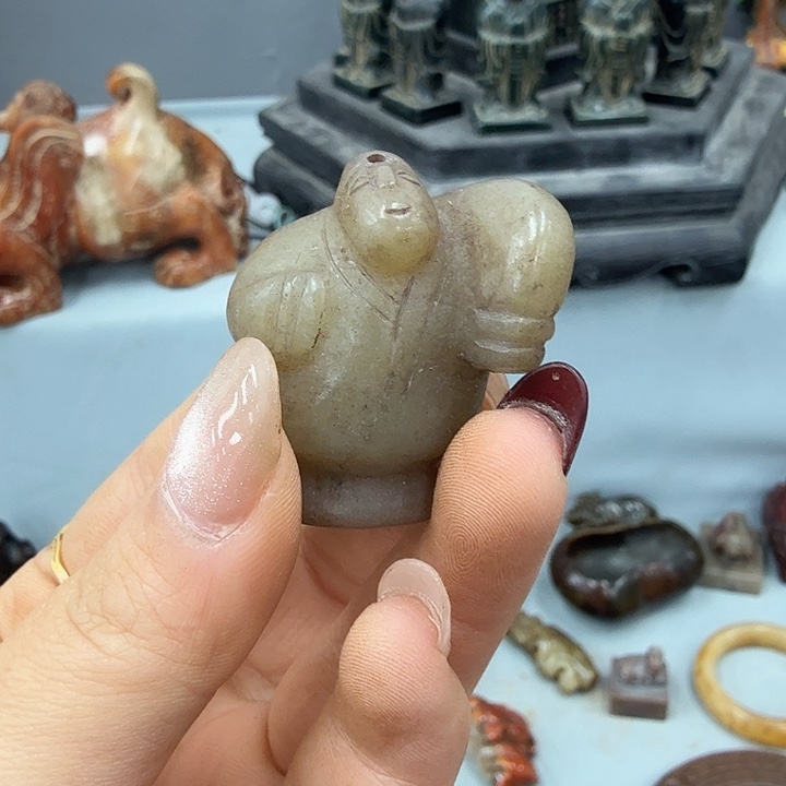 和田玉（糖玉）未镶嵌挂件