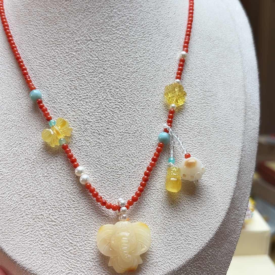 琥珀手链未镶嵌琥珀