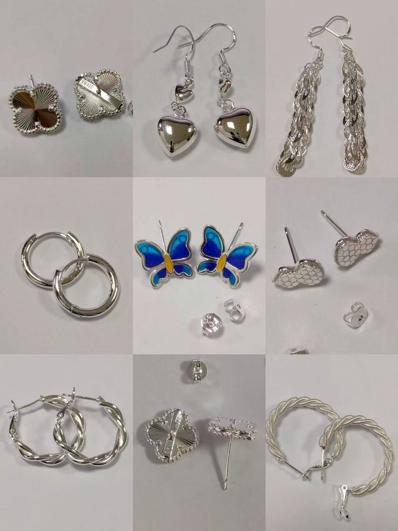 简约现代【对对碰】耳饰耳钉耳环时尚百搭