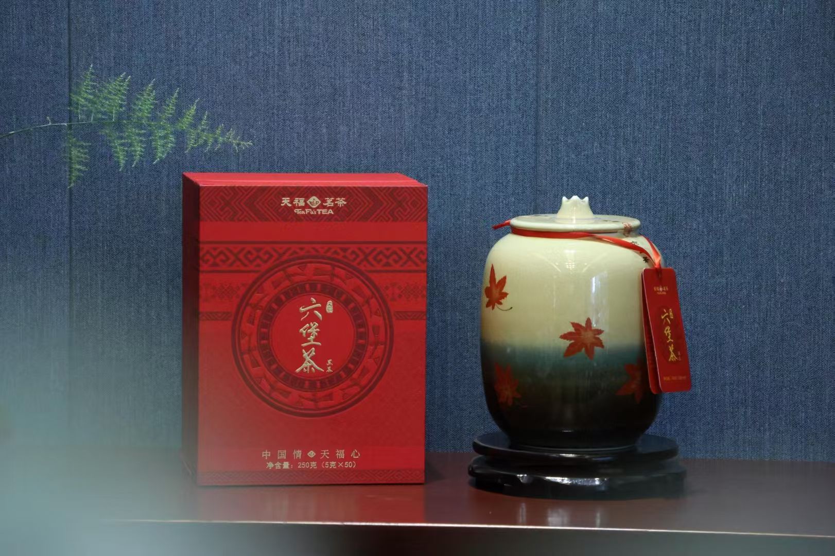 广西梧州六堡茶黑茶品质优良口感醇厚-买一得二