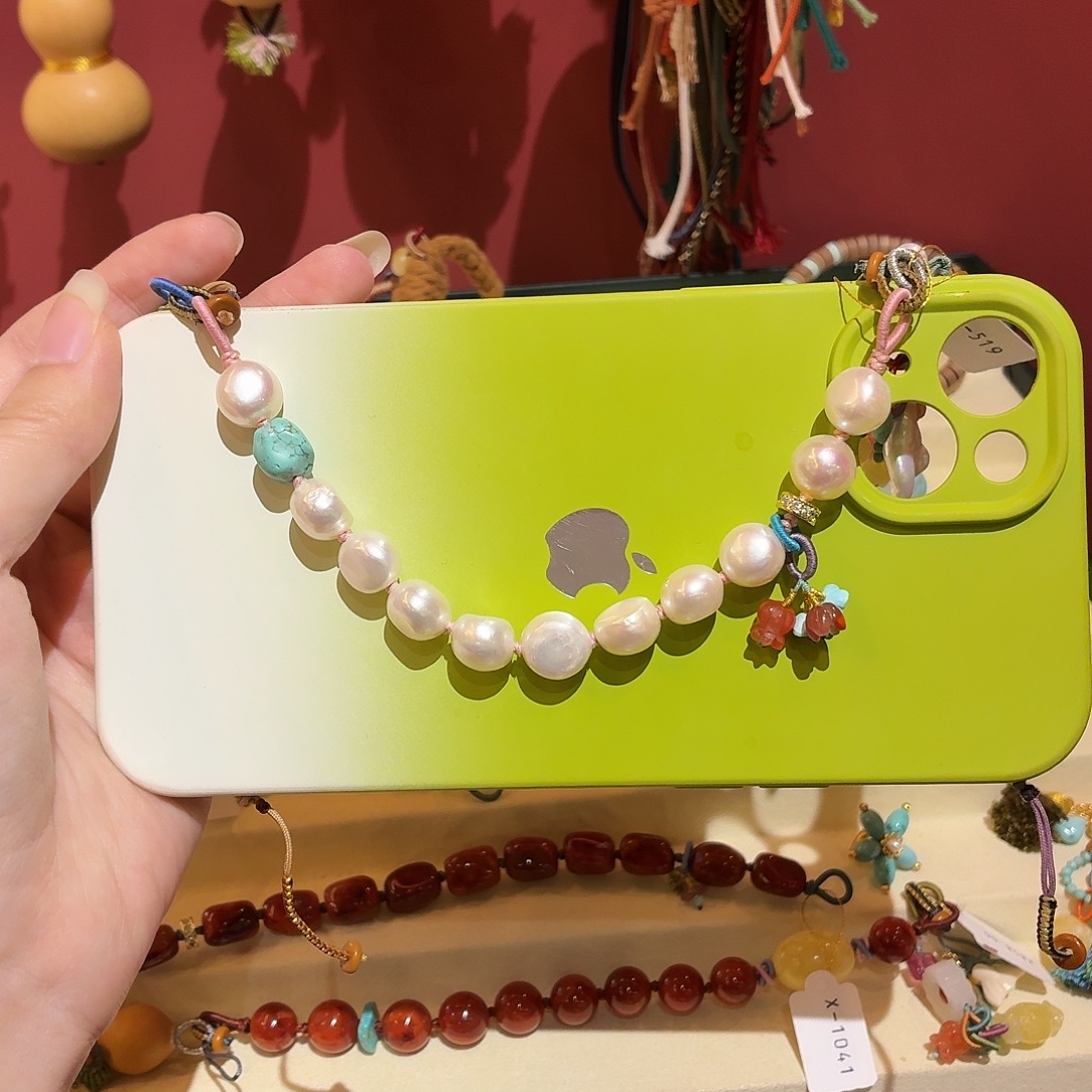 手工制作双头手机链