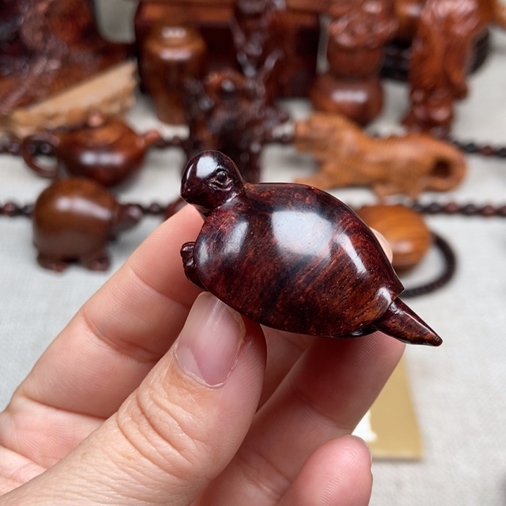 花梨木类端景台紫油梨小龟