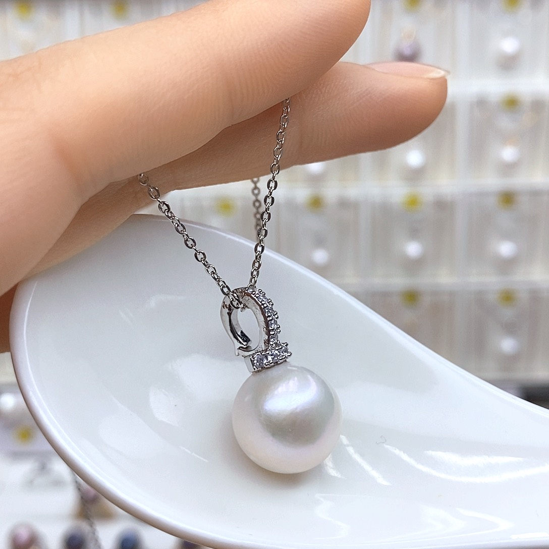 淡水珍珠合金颈饰
