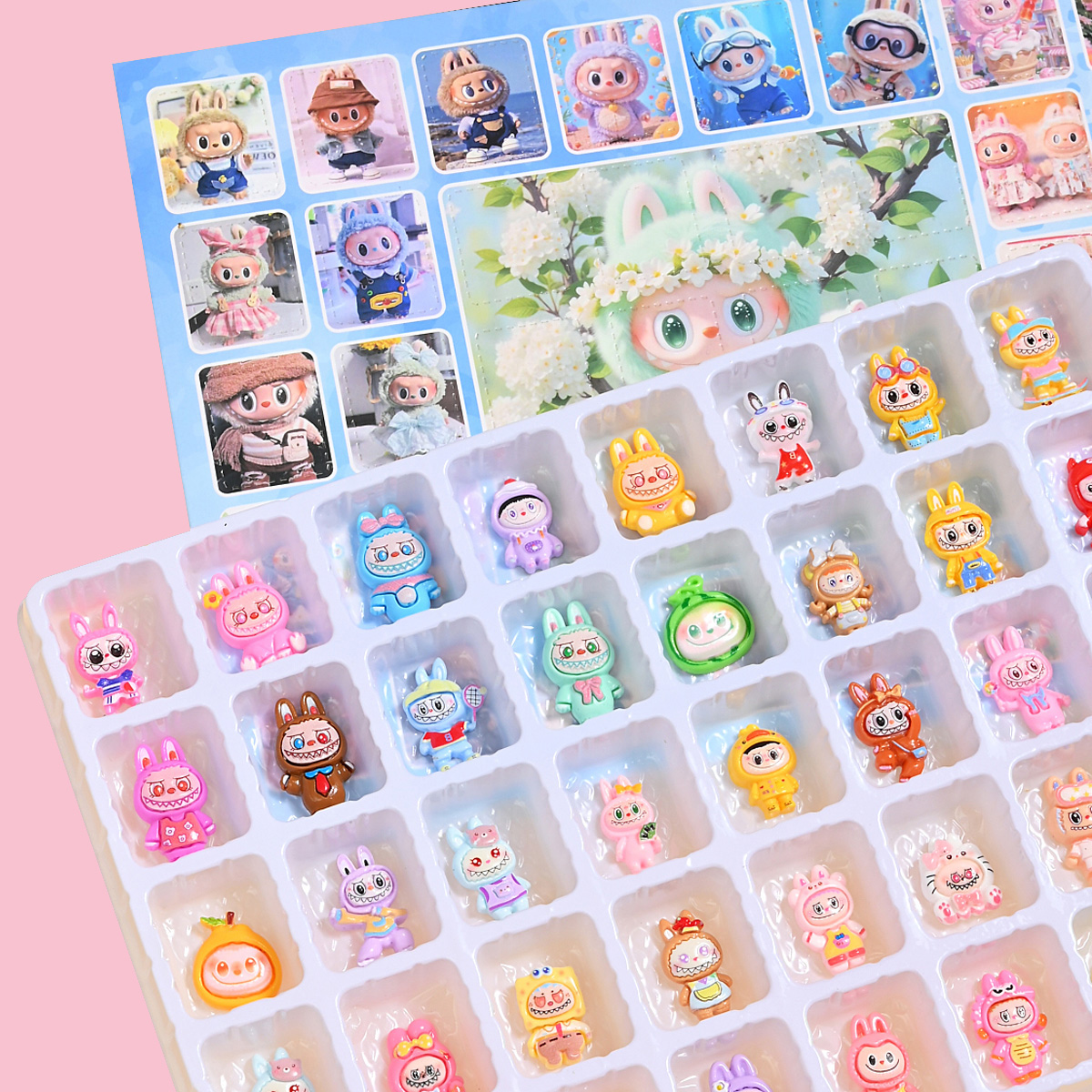 布布40洞洞乐盲盒2025新款玩偶公仔儿童玩具拉布戳戳乐奖励小礼品