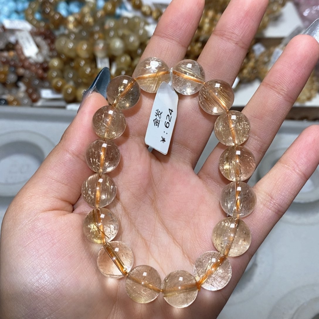 水晶手链未镶嵌手链