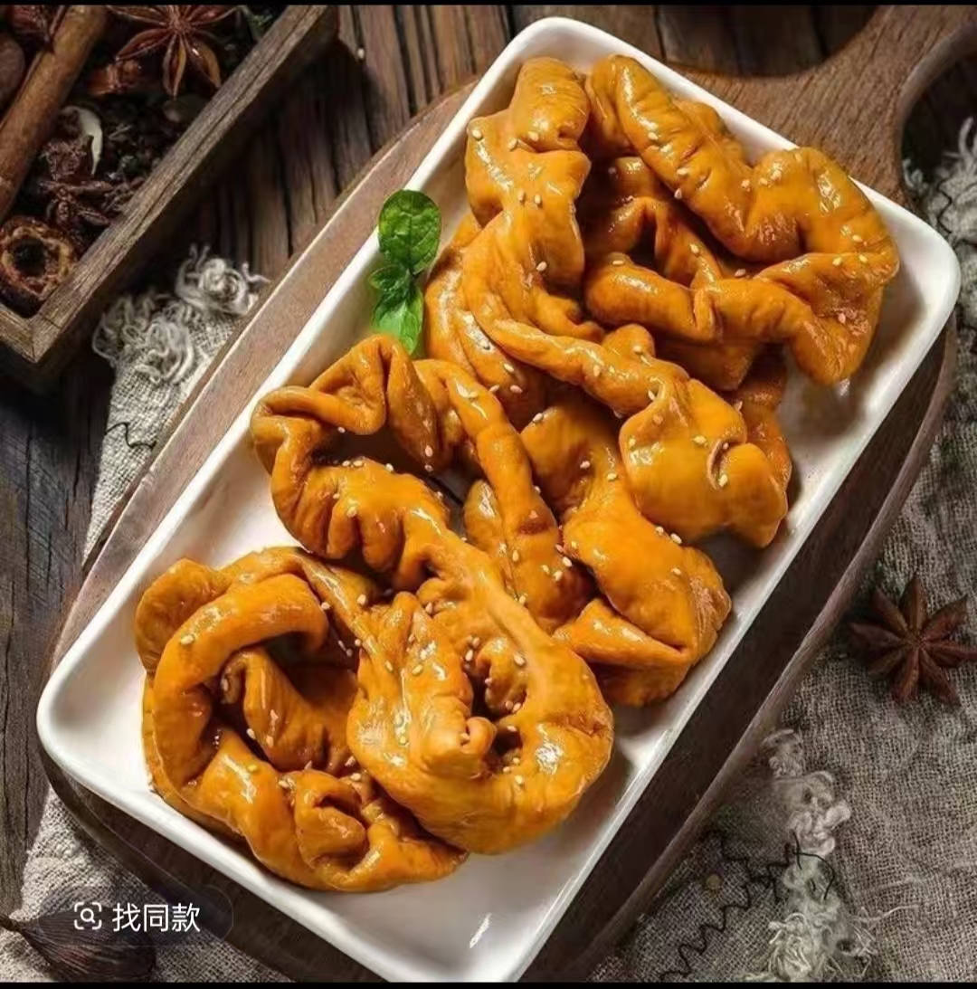 五香卤肥肠猪大肠卤香入味开袋即食冷链包邮