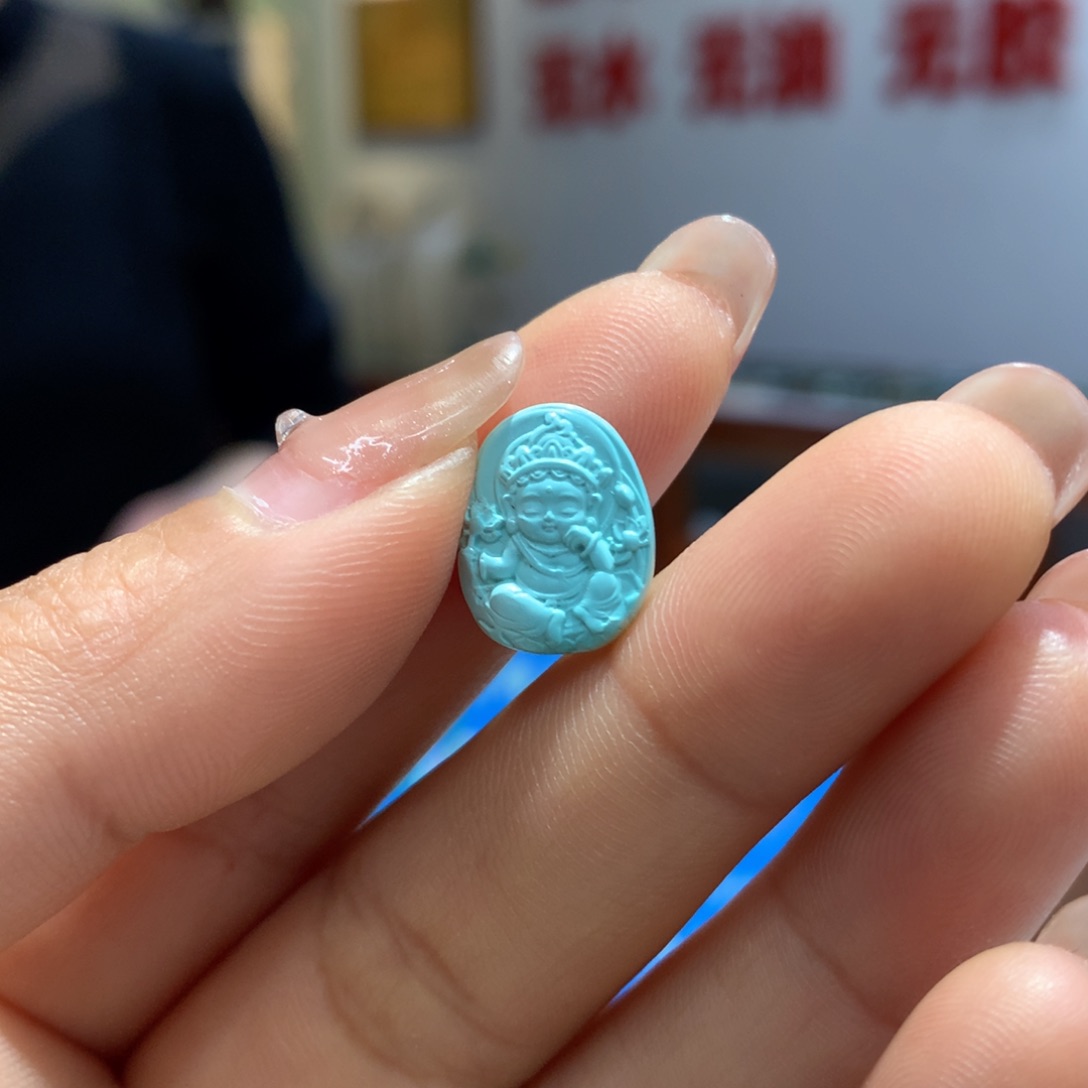 绿松石配饰未镶嵌