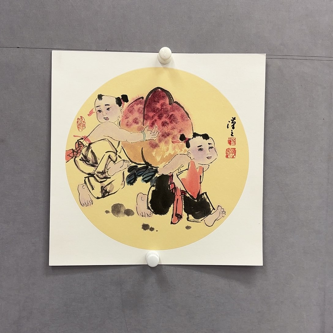 国画亲笔手绘原创