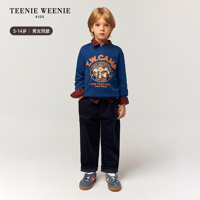 TeenieWeenie Kids小熊童装25年新款秋冬男女童休闲TKTC258979I