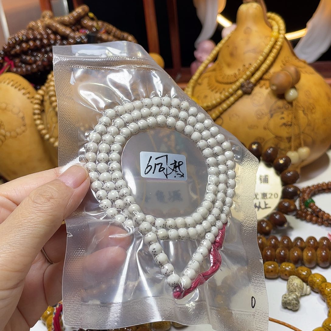 手串星月菩提圆珠河豚原生态