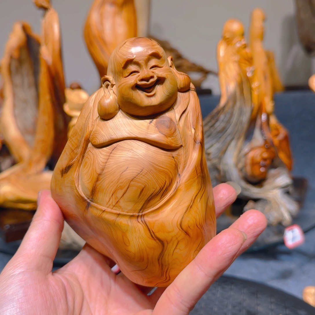 柏木（崖柏）崖柏手把件摆件