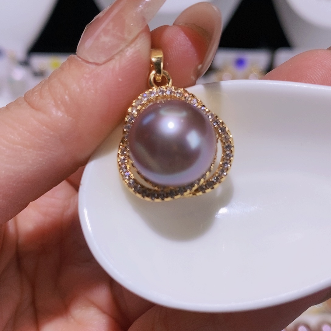 淡水珍珠颈饰合金