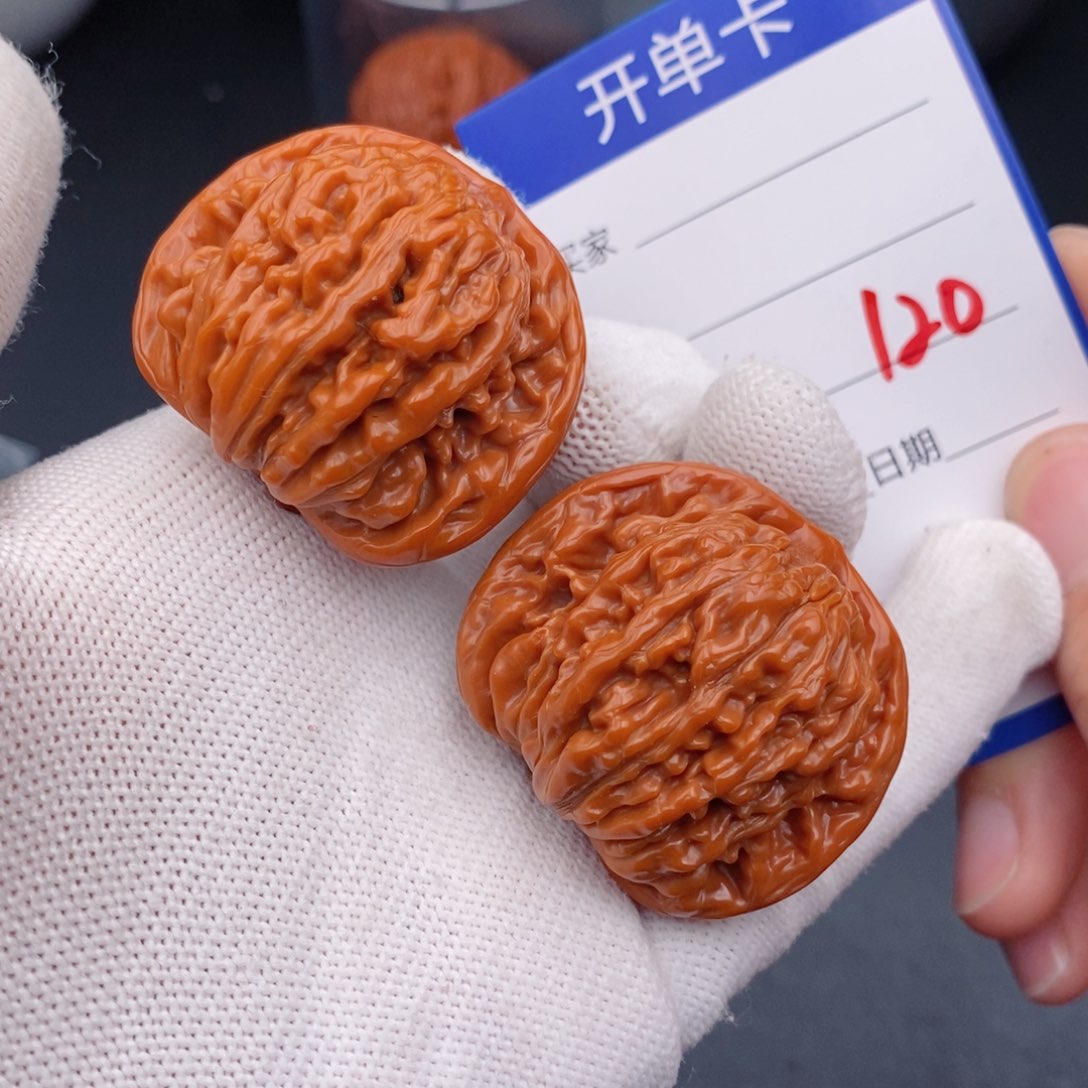 文玩核桃把件40楼子120