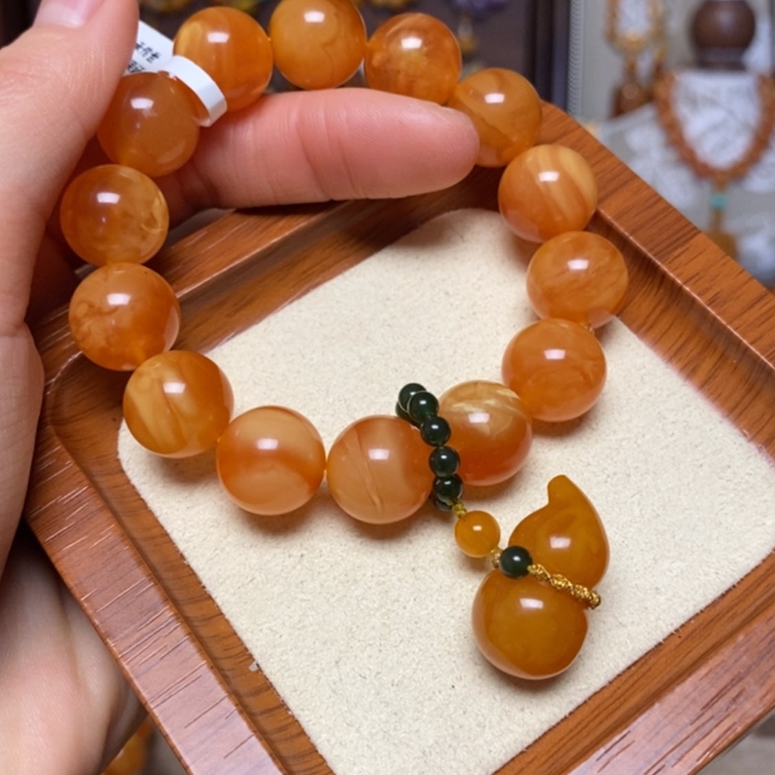 【闪购商品】手链蜜蜡未镶嵌手串