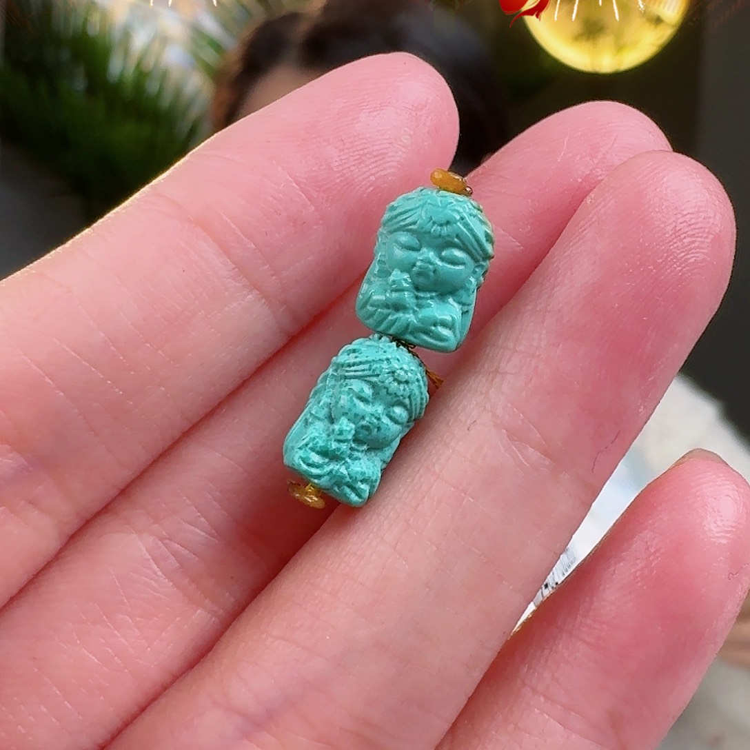 绿松石珠宝奇石未镶嵌