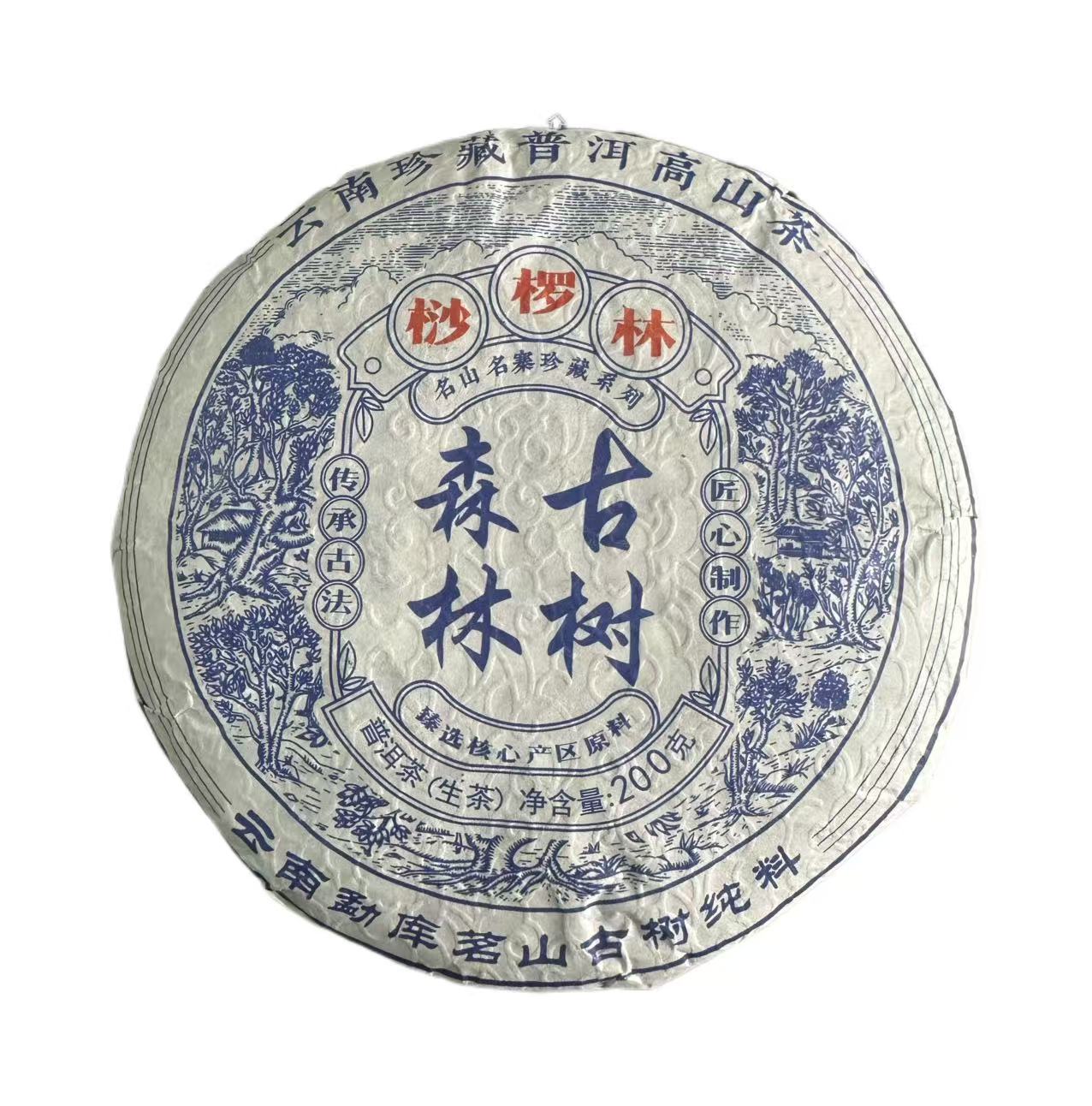 2025年头春懂过古树桫椤林普洱生茶饼200克11月1日-【5号品】