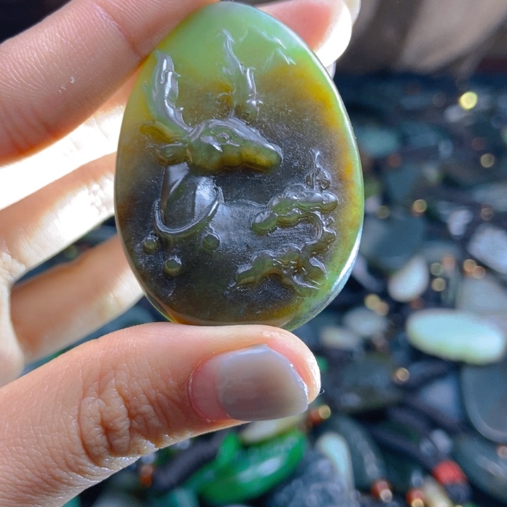 未镶嵌和田玉珠宝半成品