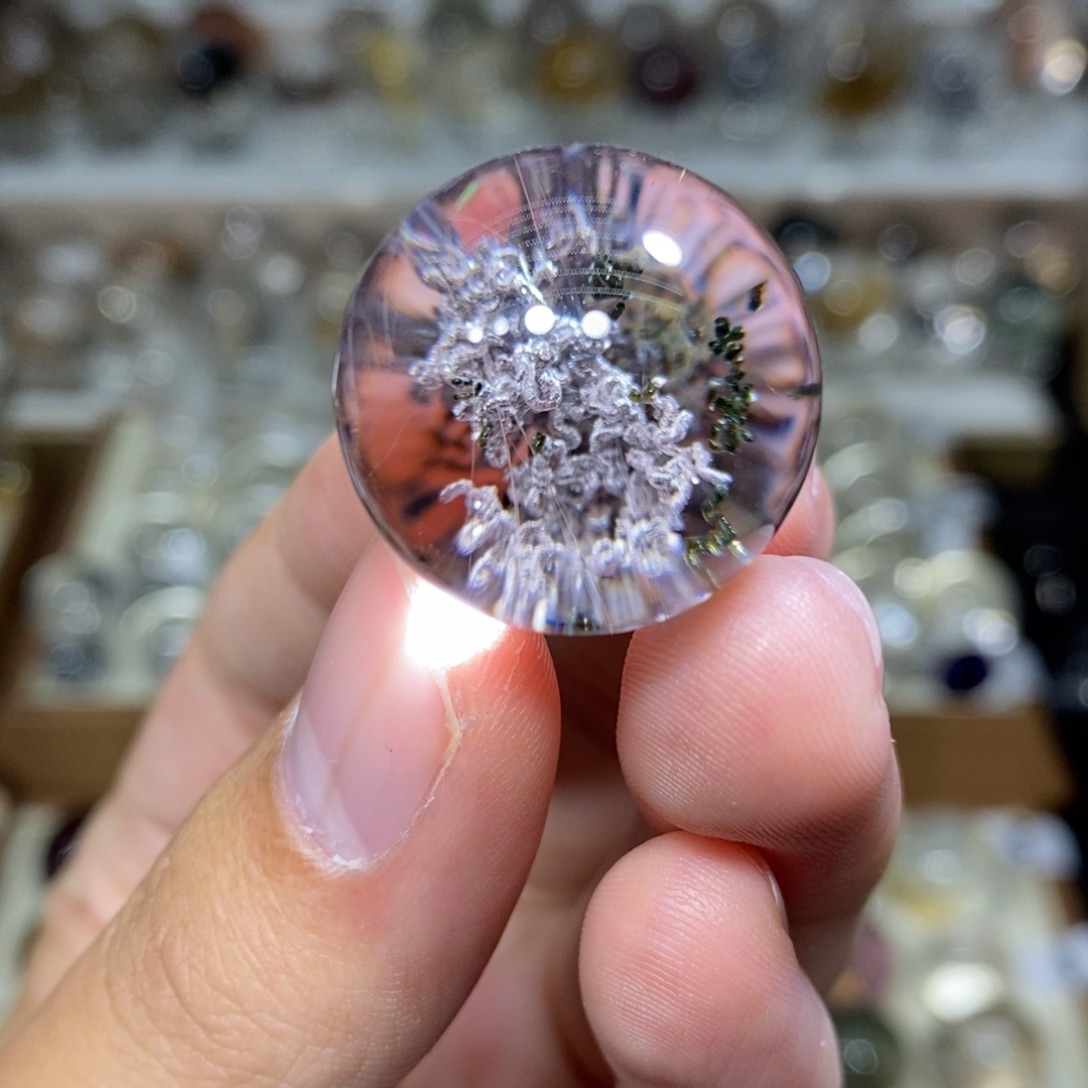 水晶未镶嵌珠宝半成品22.8m